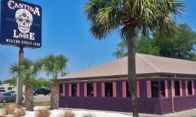 Cantina Louie is located on the corner of U.S. 1 and S.R. 312 in St. Augustine, FL.