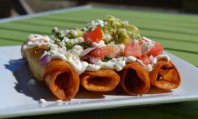 Taquitos from Cantina Louie.