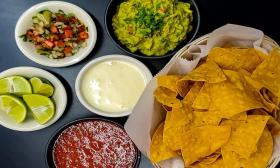Chips and salsa and queso - oh my!