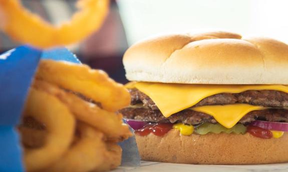  A burger at Culver's of St. Augustine, FL