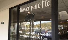 The Flavor Palette is an international sandwich shop in Ponte Vedra Beach, Florida