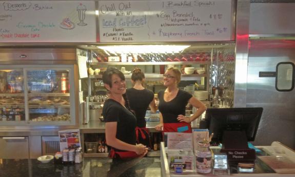 Waitresses at Georgie's Diner in St. Augustine