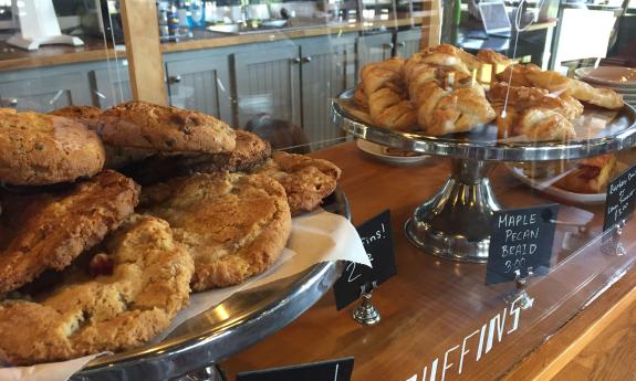 Food at the Hyppo Coffee Bar in St. Augustine, Fl.