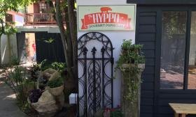 The Hyppo location on St. George Street offers a shady courtyard in the back.