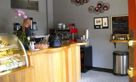 Kookaburra is a corner coffee shop located on the plaza in downtown St. Augustine.