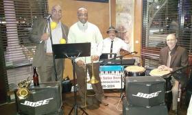 The Jax English Salsa Band provides the tunes for "Salsa Sunday" each week.