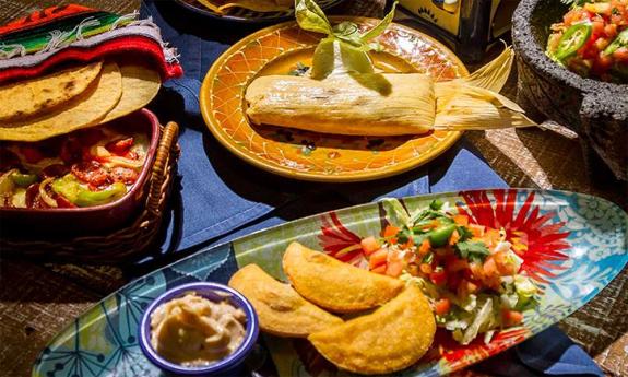 La Cocina Mexican Restaurant Presents Plates for the Table in St. Augustine.