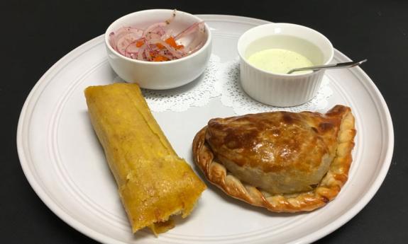 A Latin American Lunch at La Taza on Anastasia Island in St. Augustine.