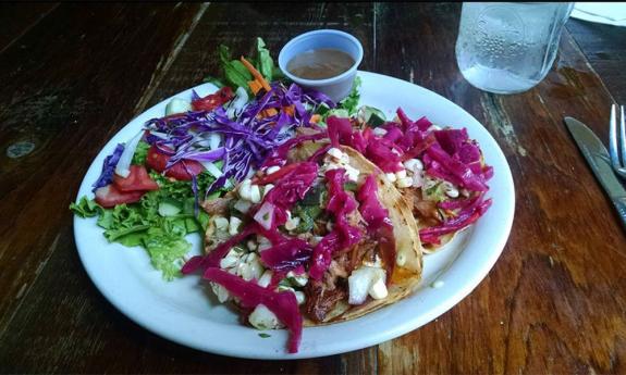 Lunch at the Floridian Restaurant in St. Augustine.