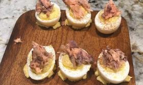 Luvin'O-Van's twist take on Deviled Eggs