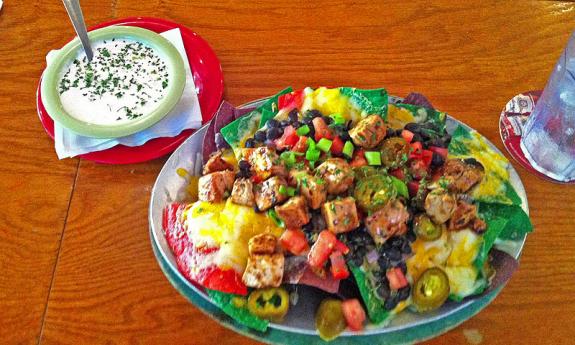 Mango Mango's Salad on Anastasia Island in St. Augustine.