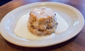 Maple Street offers amazing sugary biscuits as well as a variety of Southern-style savory biscuits.