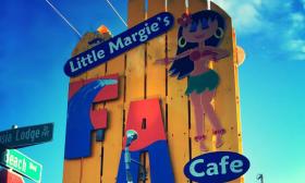 Little Margie's FA Cafe is a local favorite in St. Augustine Beach.