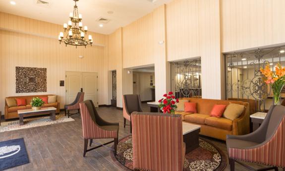 Relax in the Oak Room Lounge at the DoubleTree in St. Augustine.