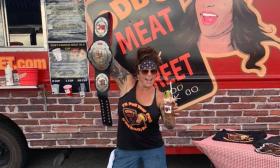 Owner Jessie ODB Kresa from ODB's Meat and Greet Food Truck