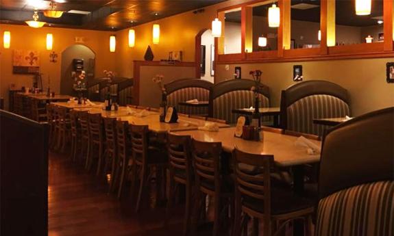 The interior of the fine dining area at the restaurant