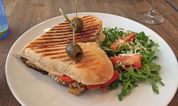 Panini is one of the specialties offered at Romeo's Café Italiano in St. Augustine.