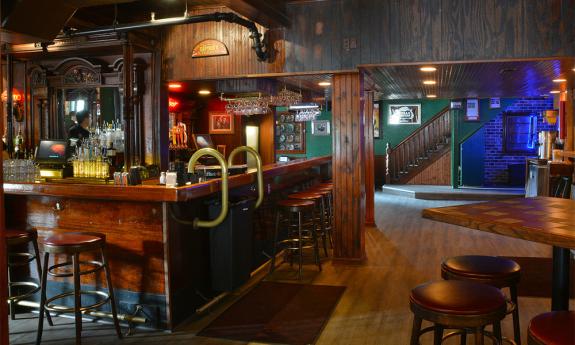 The inside bar at Scarlett O'Hara's in St. Augustine, Florida.