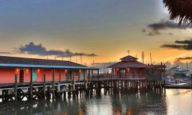 The Conch House restaurant over the water in St. Augustine.