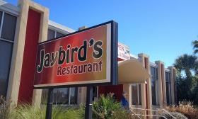 Located off N. Ponce de Leon Blvd. in St. Augustine, Jaybird's serves breakfast, lunch and dinner!