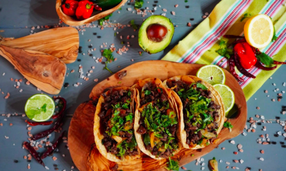 Tacos at La Catrina Tacos and Tequila Bar in St. Augustine, Florida