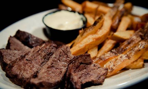 Steak entree from TAPS Bar & grill 