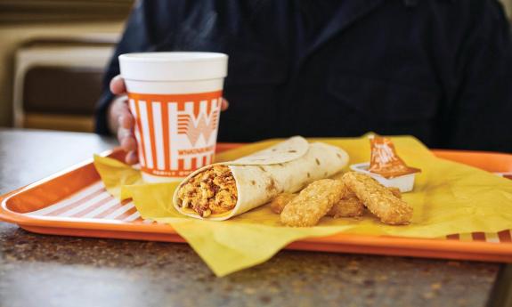 Whataburger taquito in St. Augustine.