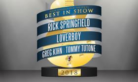 Rick Springfield brings his "Best In Show Tour" to the St. Augustine Amphitheatre.
