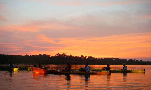 Ripple Effects Ecotours offers amazing views of the breathtaking sunsets in St. Augustine!