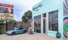 Rochelle's Boutique, located on Anastasia Island near the Bridge of Lions in St. Augustine.