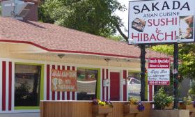 Sakada Asian Cuisine in St. Augustine, Florida, serves a variety of Asian dishes.
