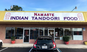 The outside of Namaste Indian Tandoori Food