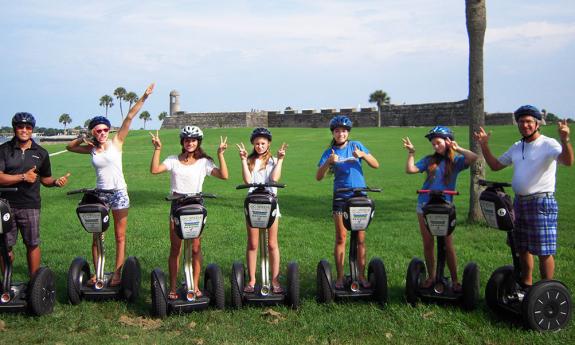 See the historic sights in St. Augustine on a Segway PT with Segs by the Sea.