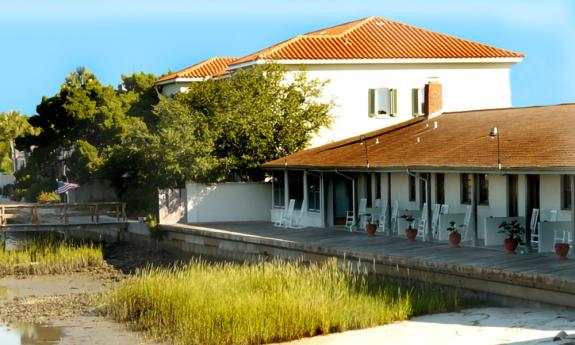 Views of the Matanzas River from the waterfront accommodations at Edgewater Inn.