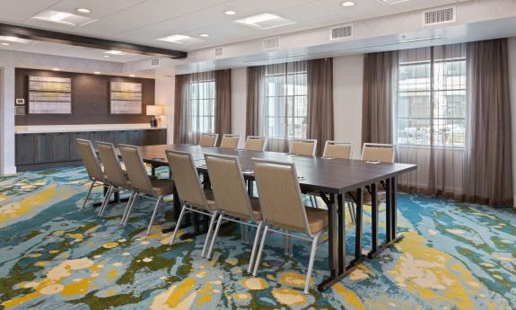 The meeting room at Homewood Suites in St. Augustine.