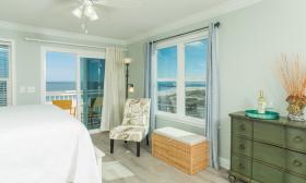 Panoramic view of the ocean at Saint Augustine Beach House 