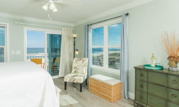 Panoramic view of the ocean at Saint Augustine Beach House 