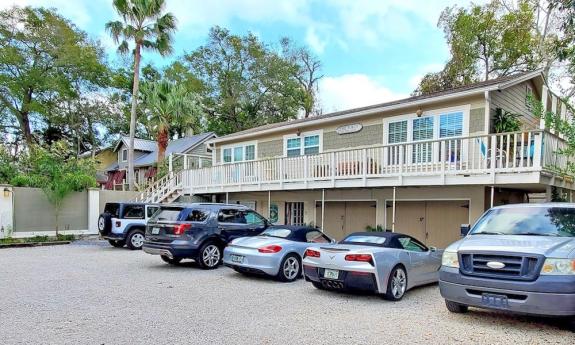 Available and accessible parking At Journey's End in St. Augustine, Fl