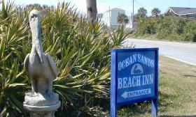 Look for the Ocean Sands Beach Inn sign on A1A just north of St. Augustine.