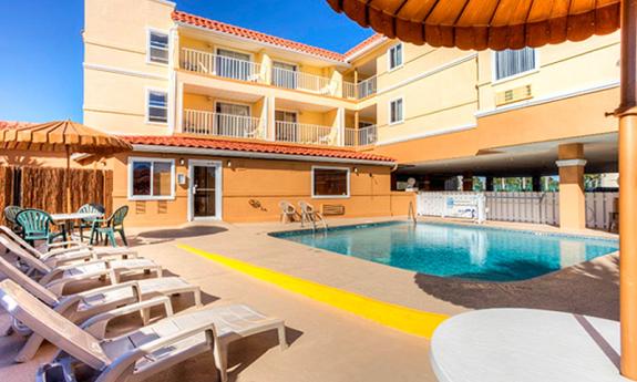 Relax poolside at the St. Augustine Island Inn.