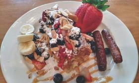 Signature French Toast at Bayfront Westcott House in St. Augustine, Florida