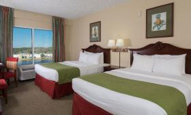 The rooms at Holiday Inn St. Augustine- World Golf are comfortable and welcoming.