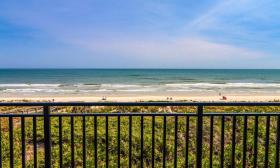 View from the Windjammer Condominiums in the Crescent Beach area of St. Augustine, FL.