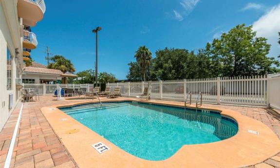 An outdoor pool is available on the hotel's property