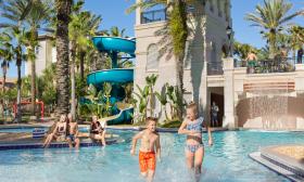 Zero entry pool, great for family and kids at Hammock Beach Golf Resort & Spa