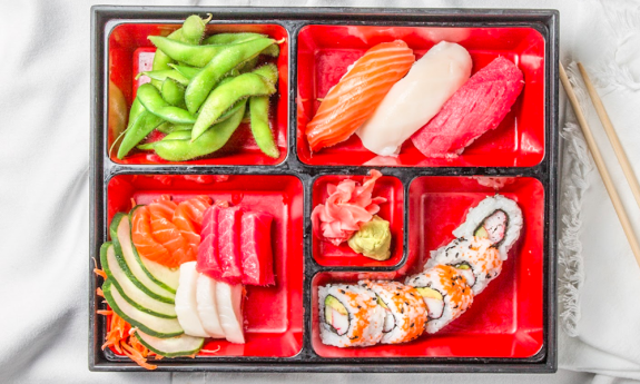 Sushi Platter from Andaman Cuisine in St. Augustine, Fl