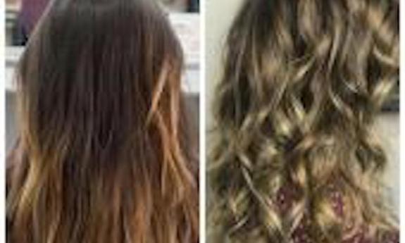 Hair transformation by Prim Salon