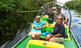 Airboat tours with Sea Serpent Tours in St. Augustine, Florida