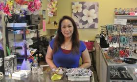 The owners offer personalized service at Aloha Jewelry.
