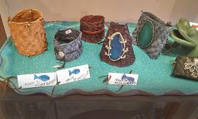 Amiro Art and Found offers visitors handcrafted artistic items. 